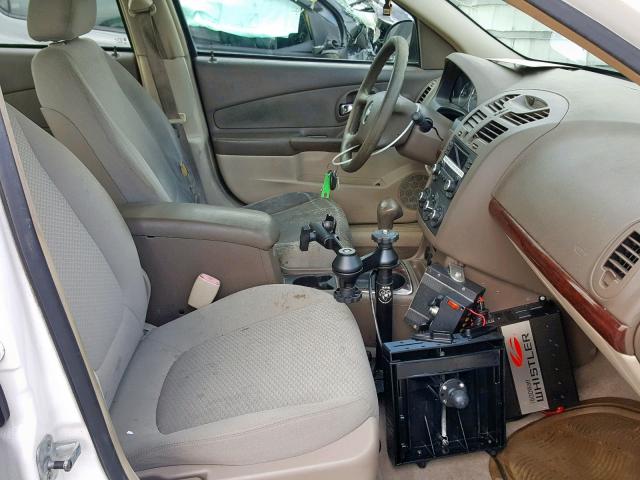 1G1ZS51FX6F252337 - 2006 CHEVROLET MALIBU LS თეთრი ფოტო 5