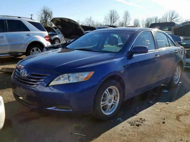 4T1BK46K88U065956 - 2008 TOYOTA CAMRY LE BLUE photo 2