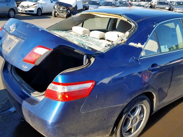 4T1BK46K88U065956 - 2008 TOYOTA CAMRY LE BLUE photo 9