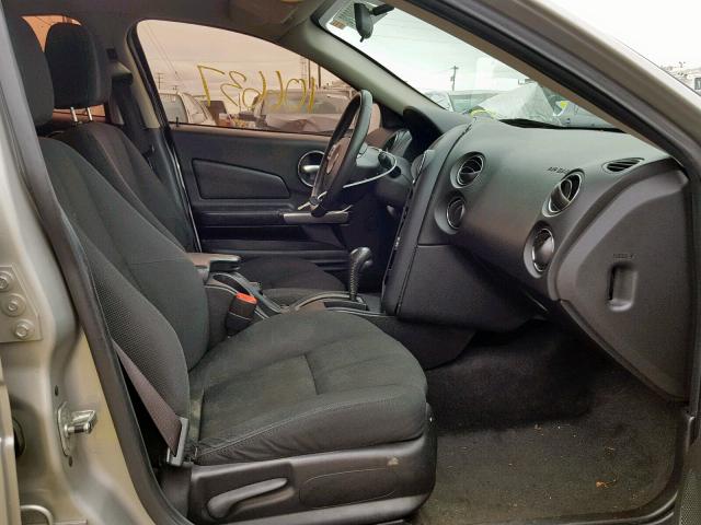 2G2WP552481169097 - 2008 PONTIAC GRAND PRIX SILVER photo 5