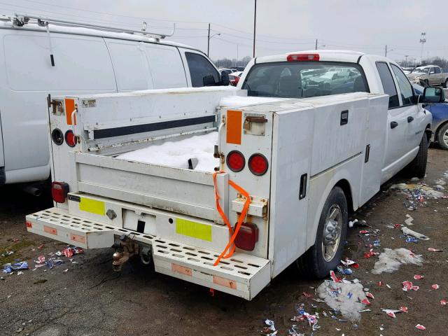 3D7KR28D85G828369 - 2005 DODGE RAM 2500 S WHITE photo 4