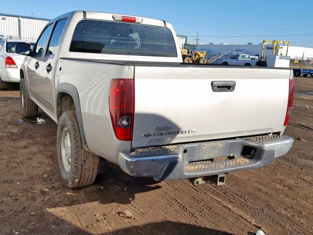 1GCDT136858163373 - 2005 CHEVROLET COLORADO SILVER photo 3