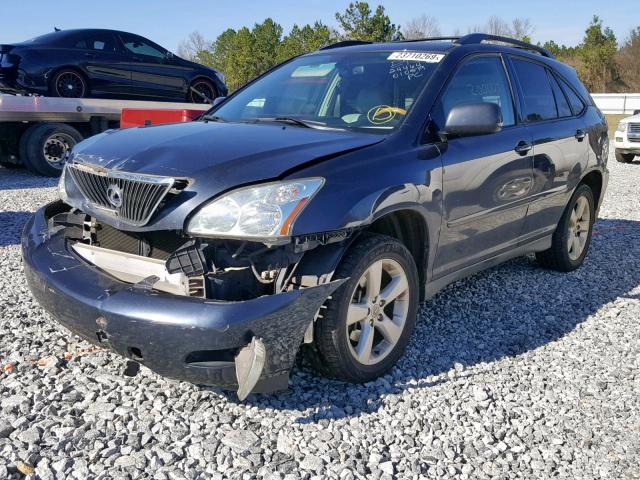 2T2GA31U85C021394 - 2005 LEXUS RX 330 BLUE photo 2