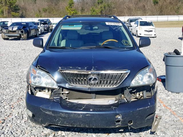 2T2GA31U85C021394 - 2005 LEXUS RX 330 BLUE photo 9