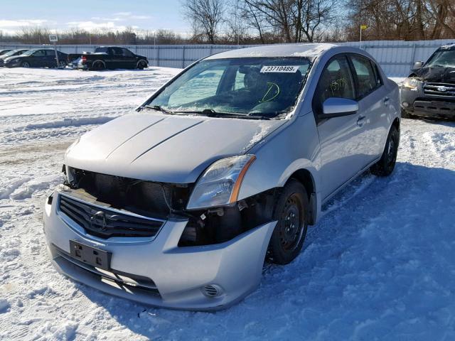 3N1AB6AP3AL690069 - 2010 NISSAN SENTRA 2.0 SILVER photo 2