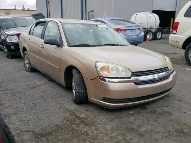 1G1ZT52885F227495 - 2005 CHEVROLET MALIBU LS GOLD photo 1