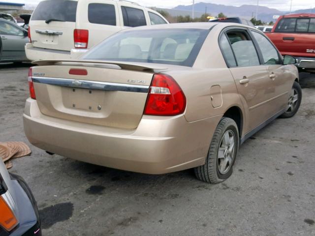 1G1ZT52885F227495 - 2005 CHEVROLET MALIBU LS GOLD photo 4