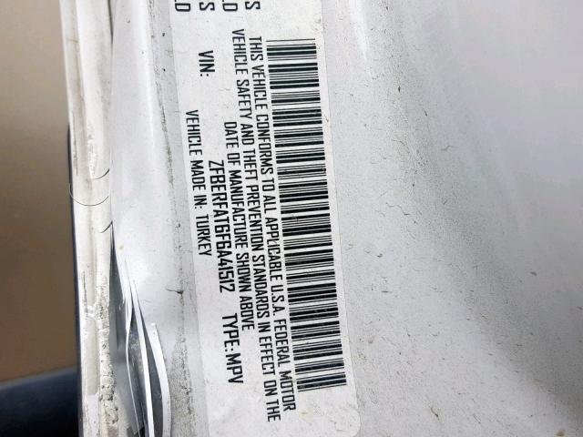 ZFBERFAT6F6A41512 - 2015 RAM PROMASTER 白色 照片 10