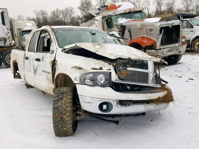 3D7KU28C23G722485 - 2003 DODGE RAM 2500 S Ақ фото 1
