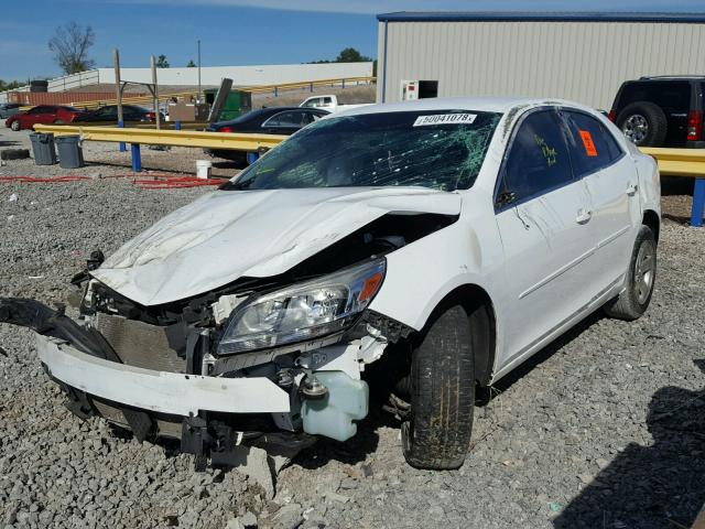 1G11B5SL4EF230110 - 2014 CHEVROLET MALIBU LS WHITE photo 2