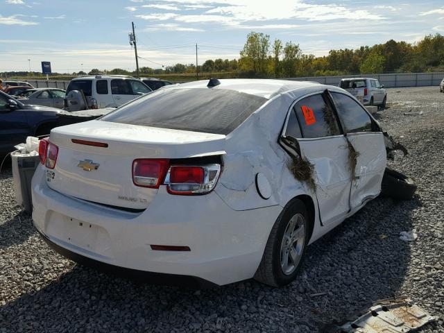 1G11B5SL4EF230110 - 2014 CHEVROLET MALIBU LS WHITE photo 4