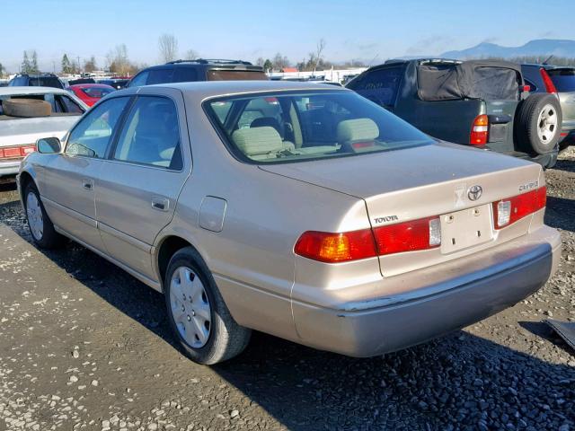 JT2BG22K3Y0443536 - 2000 TOYOTA CAMRY CE TAN photo 3