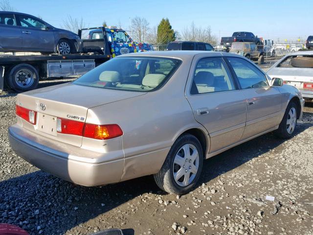 JT2BG22K3Y0443536 - 2000 TOYOTA CAMRY CE TAN photo 4