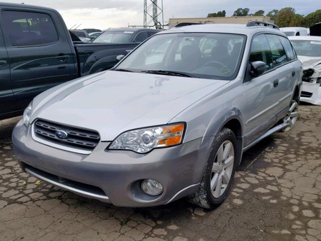 4S4BP61C767331024 - 2006 SUBARU LEGACY OUT SILVER photo 2