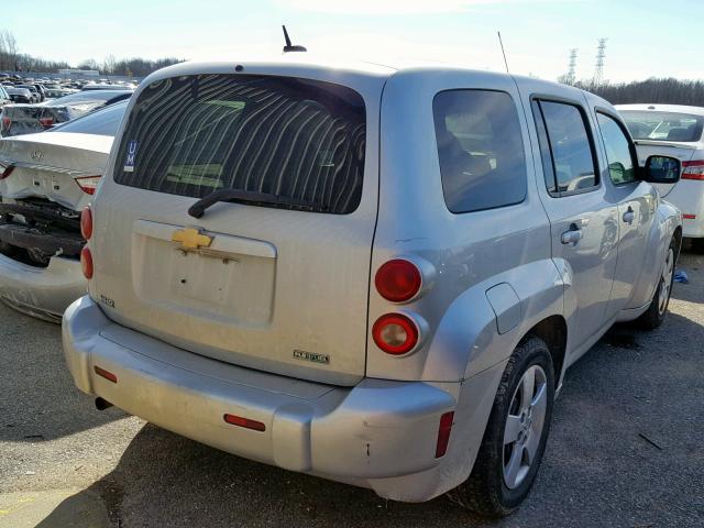 3GNBAADB6AS544267 - 2010 CHEVROLET HHR LS ვერცხლისფერი ფოტო 4