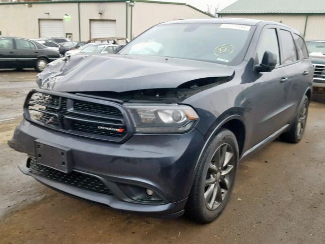 1C4SDJCT3EC595442 - 2014 DODGE DURANGO R/ GRAY photo 2