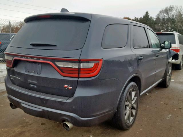 1C4SDJCT3EC595442 - 2014 DODGE DURANGO R/ GRAY photo 4