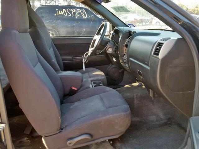 1GCDSCFE8C8163484 - 2012 CHEVROLET COLORADO L BLACK photo 5