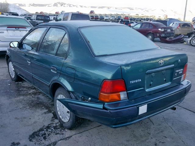 JT2BC52L3T7040341 - 1996 TOYOTA TERCEL DX GREEN photo 3