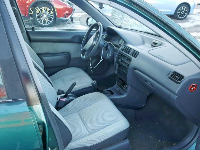 JT2BC52L3T7040341 - 1996 TOYOTA TERCEL DX GREEN photo 5