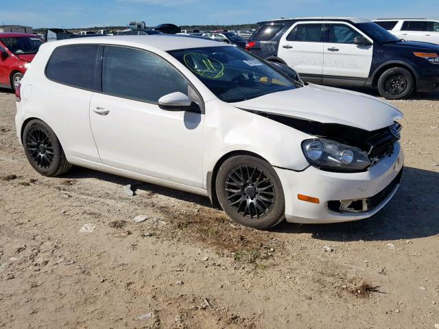 WVWAA7AJ9AW105118 - 2010 VOLKSWAGEN GOLF 白色 照片 1