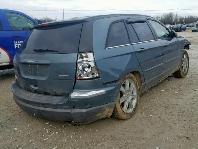 2C8GF68405R381092 - 2005 CHRYSLER PACIFICA T BLUE photo 4