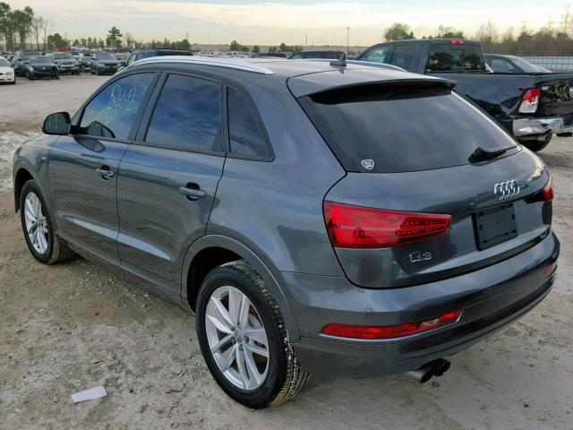 WA1BCCFS4JR004862 - 2018 AUDI Q3 PREMIUM GRAY photo 3