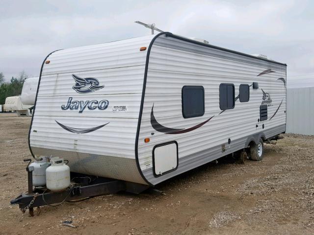 1UJBJ0BN1F17V0816 - 2015 JAYCO JAY FLIGHT  WHITE photo 2