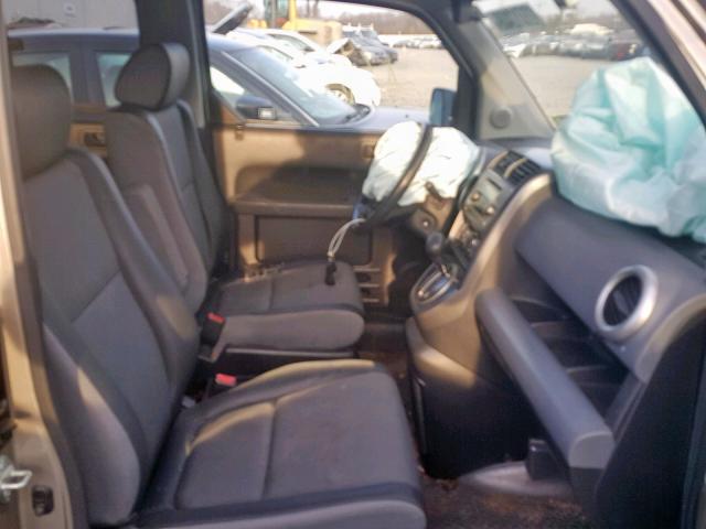 5J6YH28513L001386 - 2003 HONDA ELEMENT EX SILVER photo 5