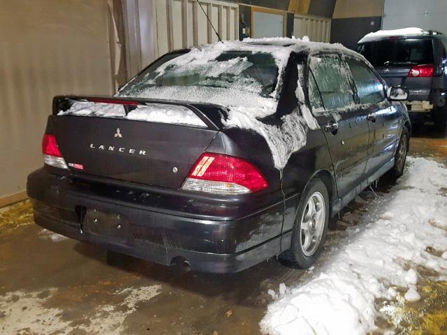 JA3AJ86E12U043839 - 2002 MITSUBISHI LANCER OZ GRAY photo 4