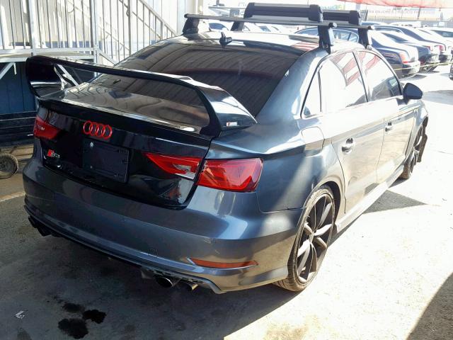 WAUB1GFF2G1062902 - 2016 AUDI S3 PREMIUM GRAY photo 4