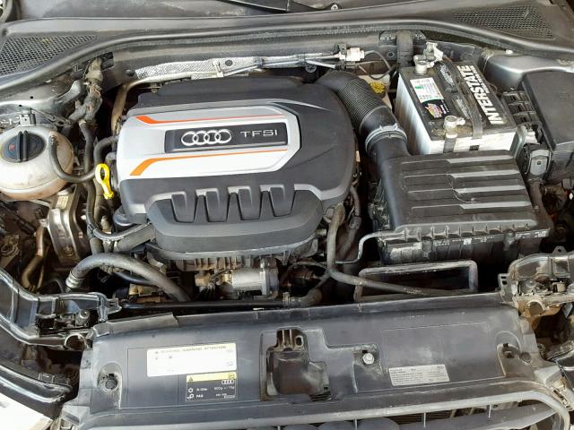 WAUB1GFF2G1062902 - 2016 AUDI S3 PREMIUM GRAY photo 7