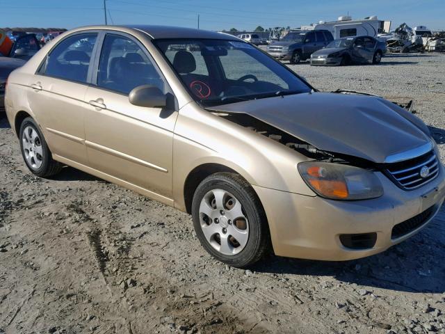 KNAFE221895658899 - 2009 KIA SPECTRA EX GOLD photo 1