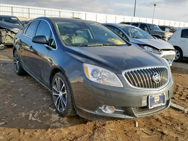 1G4PW5SKXG4184418 - 2016 BUICK VERANO SPO GRAY photo 1