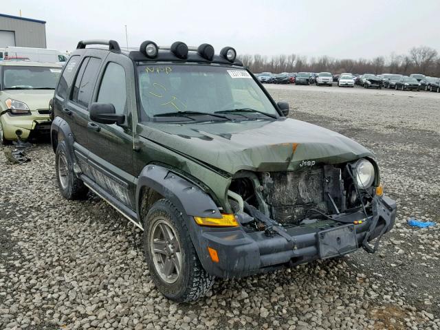 1J4GL38K56W218433 - 2006 JEEP LIBERTY RE GREEN photo 1