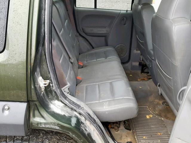 1J4GL38K56W218433 - 2006 JEEP LIBERTY RE GREEN photo 6