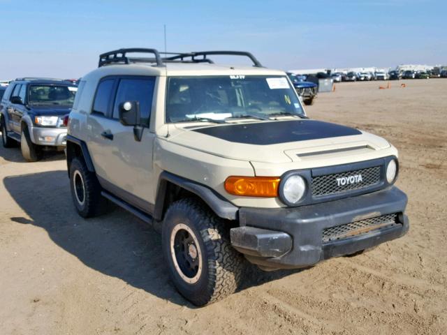 JTEBU4BF2AK094275 - 2010 TOYOTA FJ CRUISER CREAM photo 1