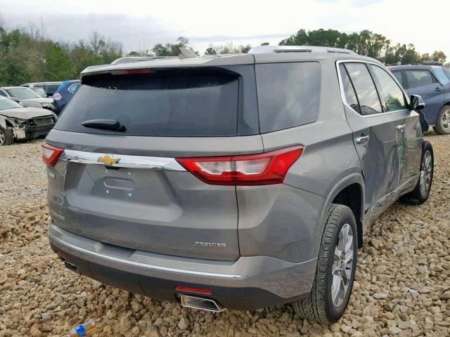 1GNERKKW2KJ111128 - 2019 CHEVROLET TRAVERSE P GRAY photo 4