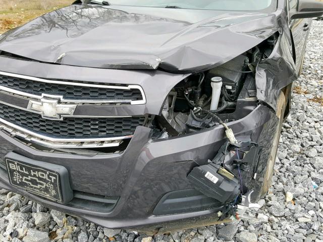 1G11B5SA6DF337883 - 2013 CHEVROLET MALIBU LS GRAY photo 9