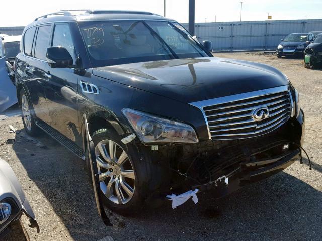 JN8AZ2NE4D9060752 - 2013 INFINITI QX56 BLACK photo 1