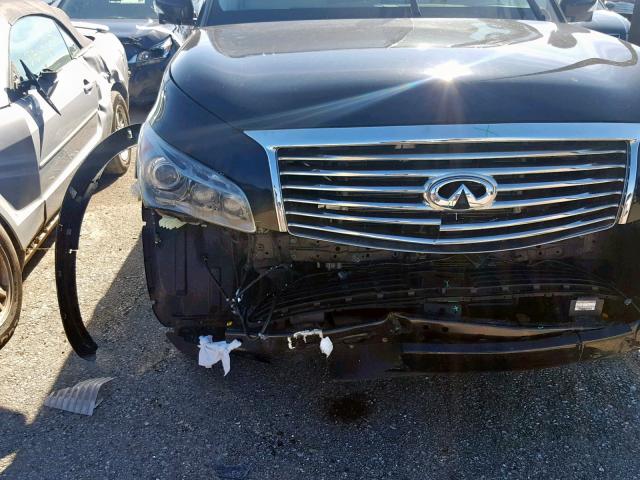 JN8AZ2NE4D9060752 - 2013 INFINITI QX56 BLACK photo 9