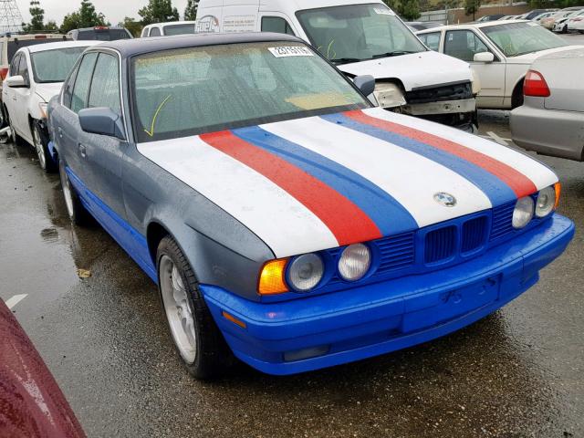 WBAHC2306K2084234 - 1989 BMW 525 I AUTO BLUE photo 1