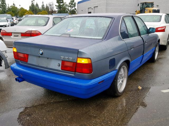 WBAHC2306K2084234 - 1989 BMW 525 I AUTO BLUE photo 4