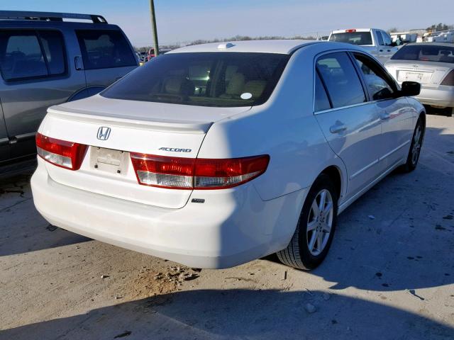 1HGCM665X4A081145 - 2004 HONDA ACCORD EX WHITE photo 4