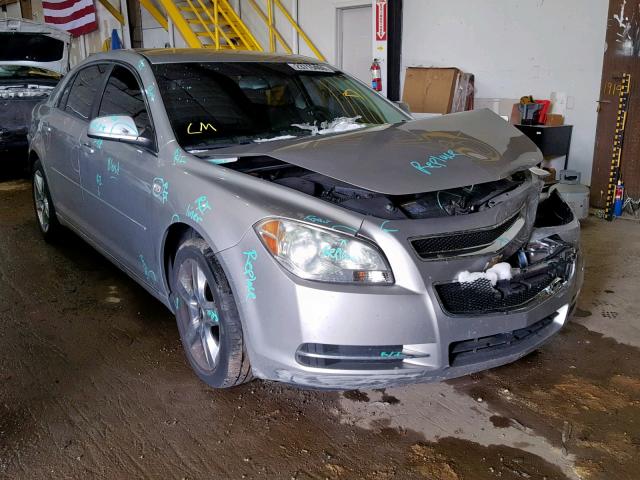 1G1ZH57B88F186019 - 2008 CHEVROLET MALIBU 1LT SILVER photo 1