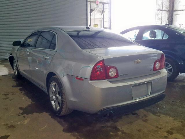1G1ZH57B88F186019 - 2008 CHEVROLET MALIBU 1LT SILVER photo 3