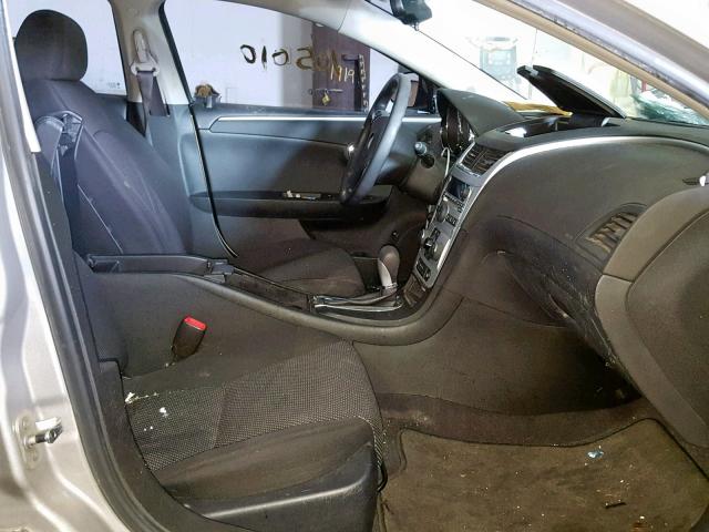 1G1ZH57B88F186019 - 2008 CHEVROLET MALIBU 1LT SILVER photo 5