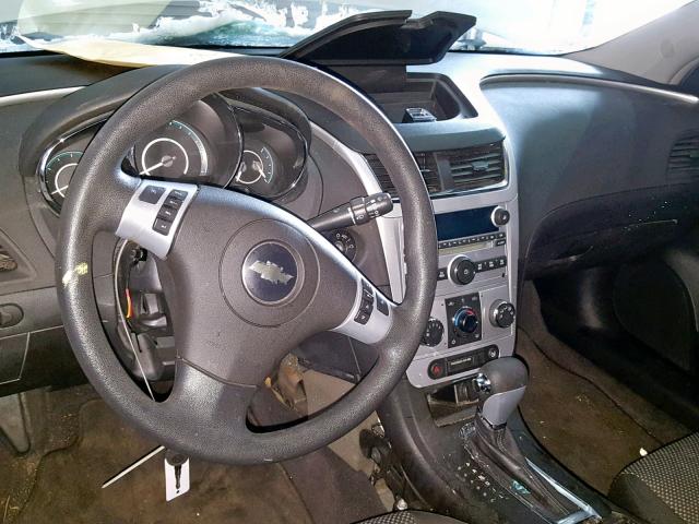 1G1ZH57B88F186019 - 2008 CHEVROLET MALIBU 1LT SILVER photo 9