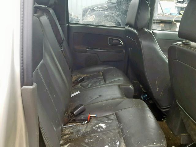 1GTDT136758197112 - 2005 GMC CANYON SILVER photo 6