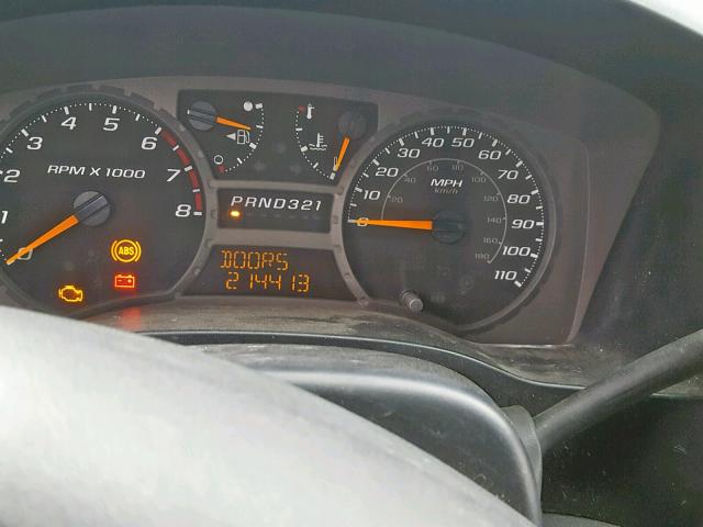 1GTDT136758197112 - 2005 GMC CANYON SILVER photo 8